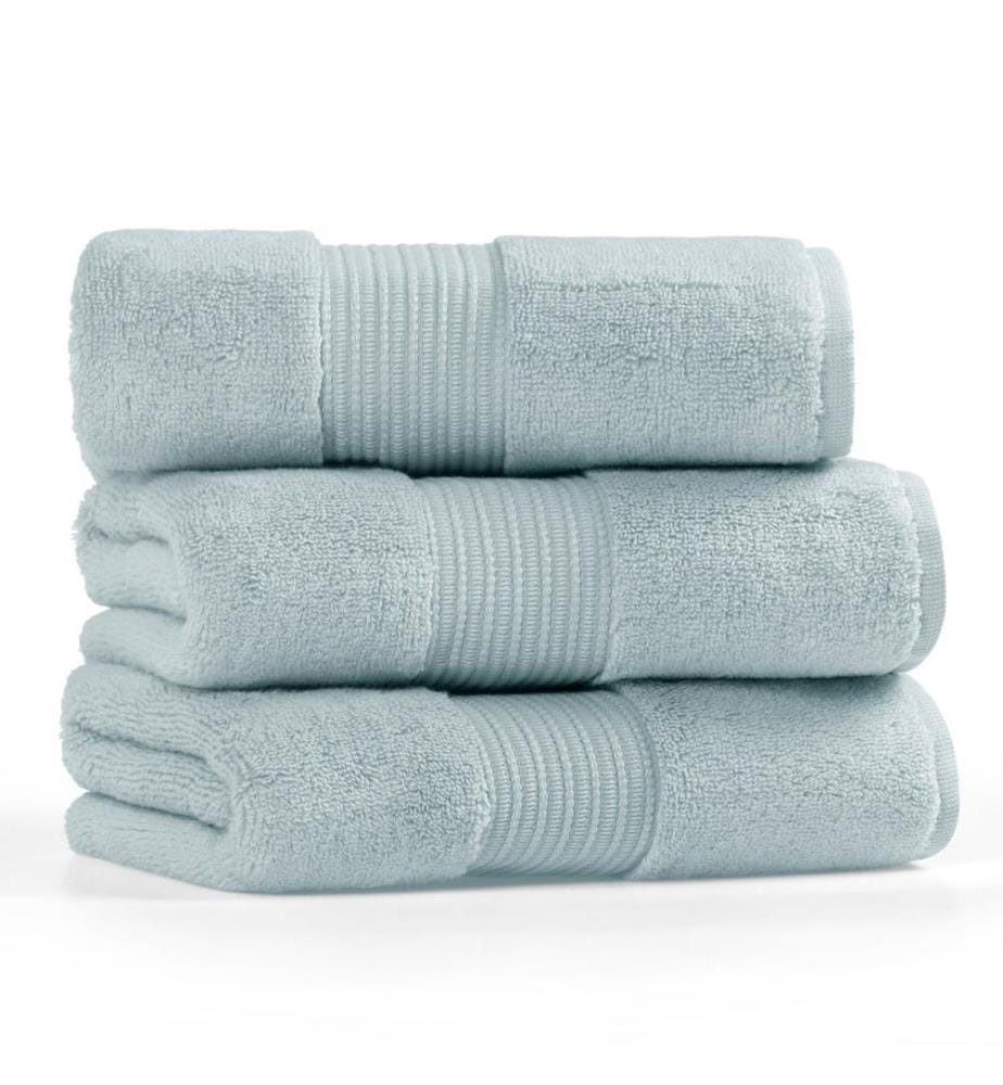 Badetuch, Hellblau, 100% Baumwolle