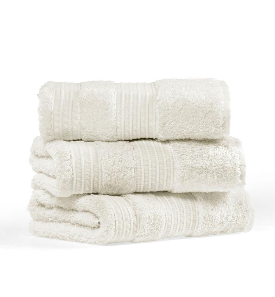 Badetuch, Creme, 60% Baumwolle / 40% Bambus