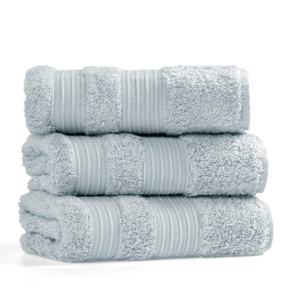 Asciugamano da bagno, blu, 60% cotone / 40% bambù