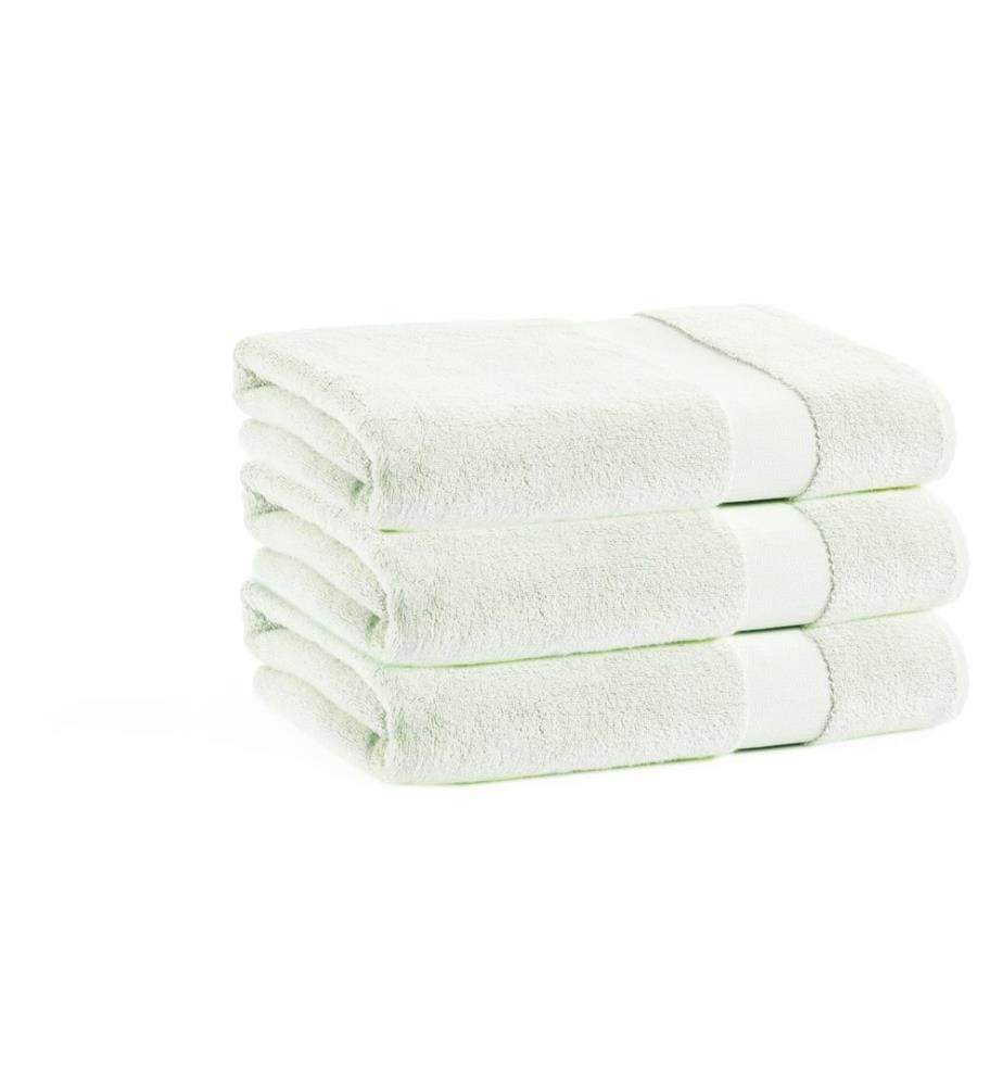 Asciugamano da bagno, bianco, 80% cotone / 20% bambù