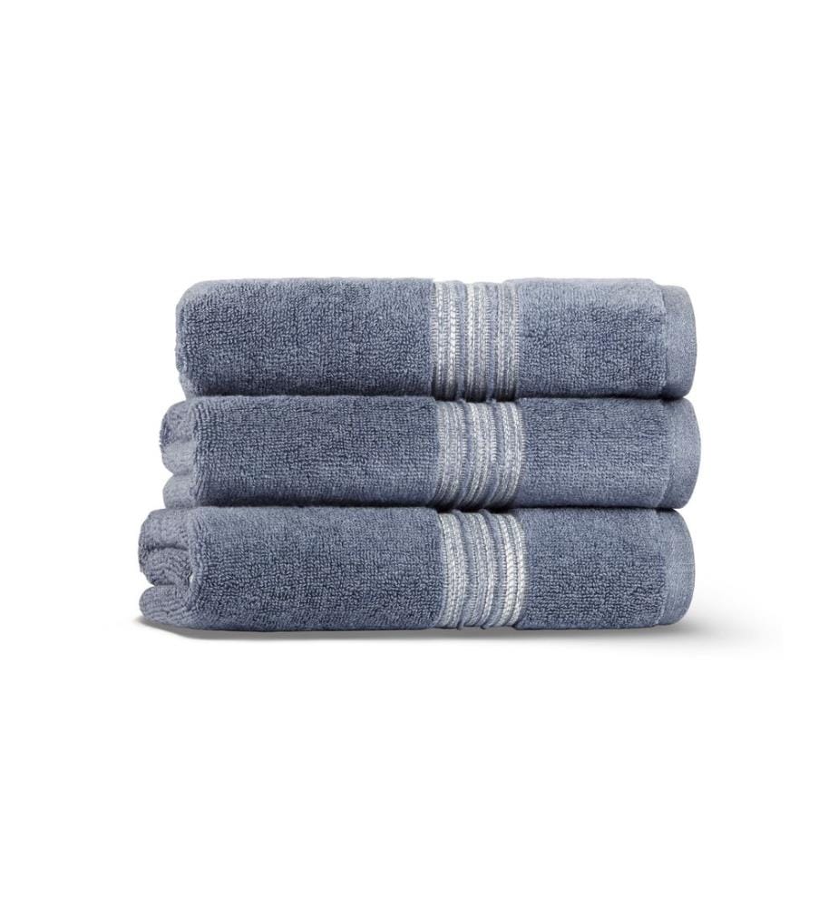 Bath Towel, Blue, 100% Cotton