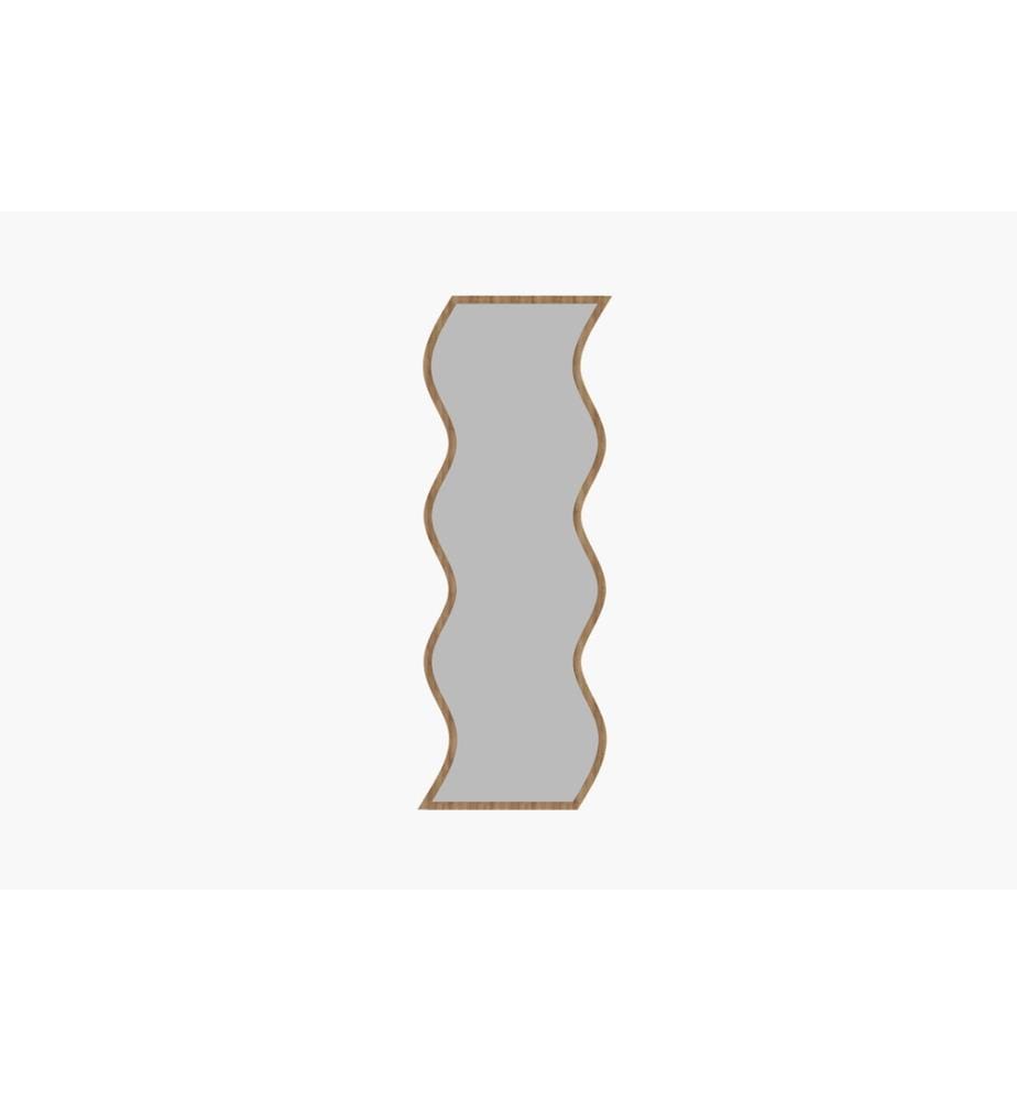 Specchio, Bianco, Naturale, 100% MDF