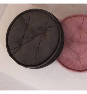 Tappetino decorativo, antracite, rivestimento: 100% tessuto di velluto