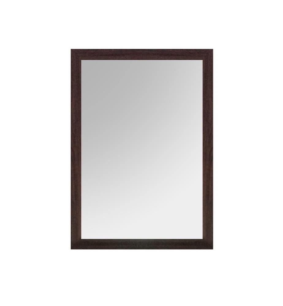 Specchio decorativo, marrone, plastica