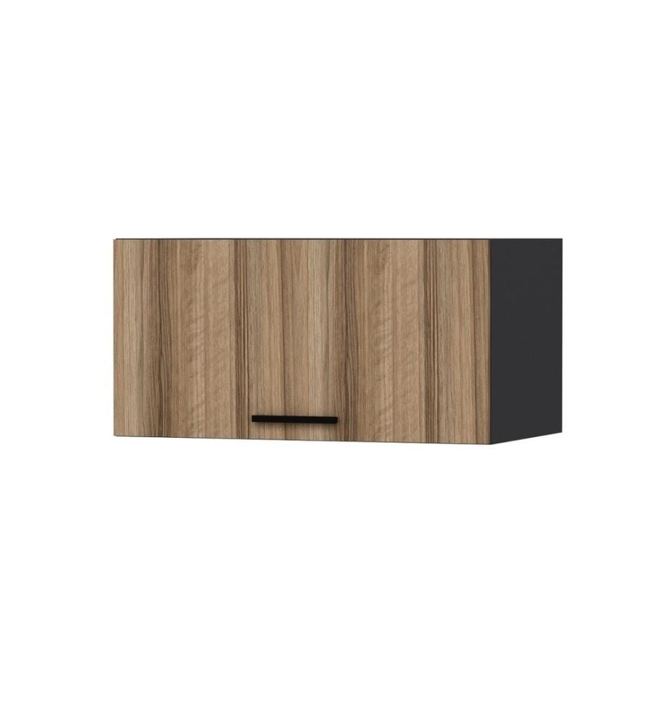 Wandschrank, Anthrazit, Dore, melaminbeschichtete Spanplatte