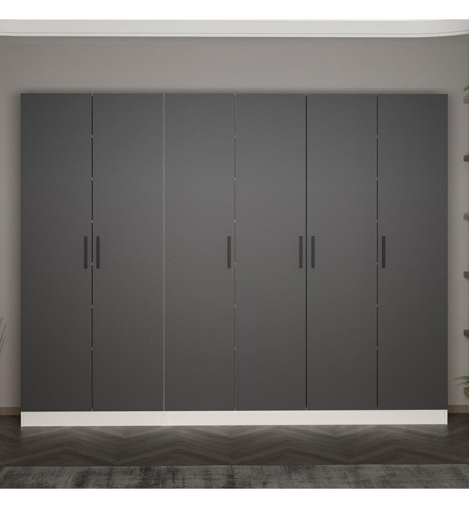 Hall Stand, Anthracite, panneau de particules mélaminé