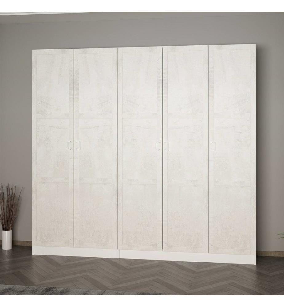 Hall Stand, blanc, panneau de particules mélaminé