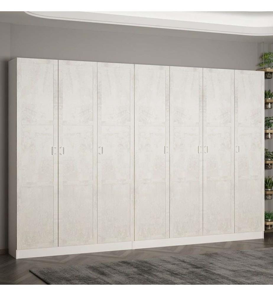 Hall Stand, blanc, panneau de particules mélaminé