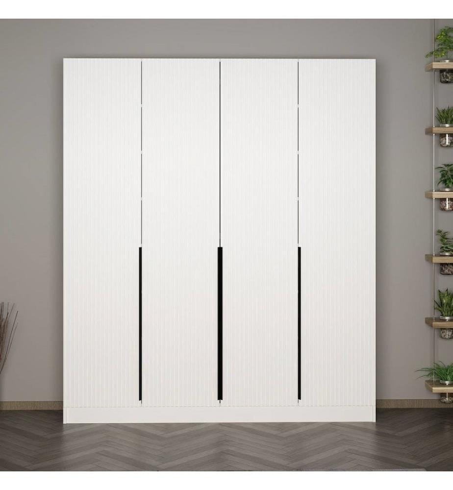 Hall Stand, blanc, panneau de particules mélaminé