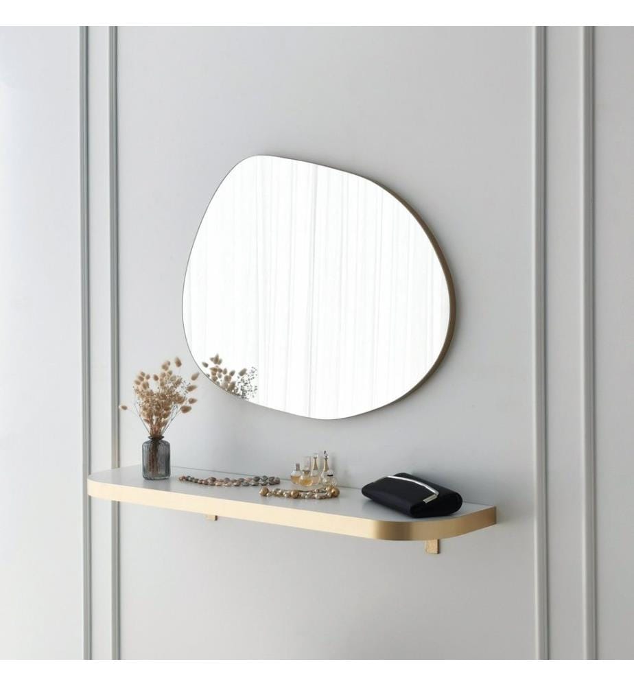 Miroir, or, panneau de particules mélaminé
