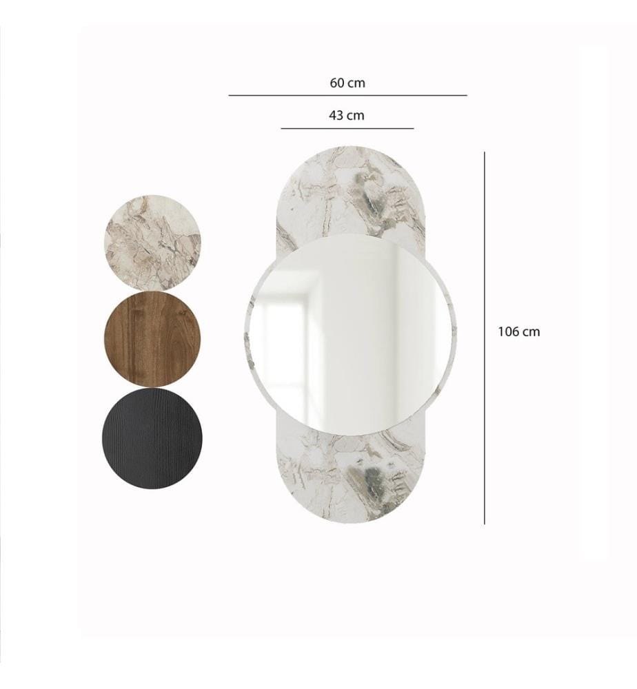 Specchio, marmo, MDF