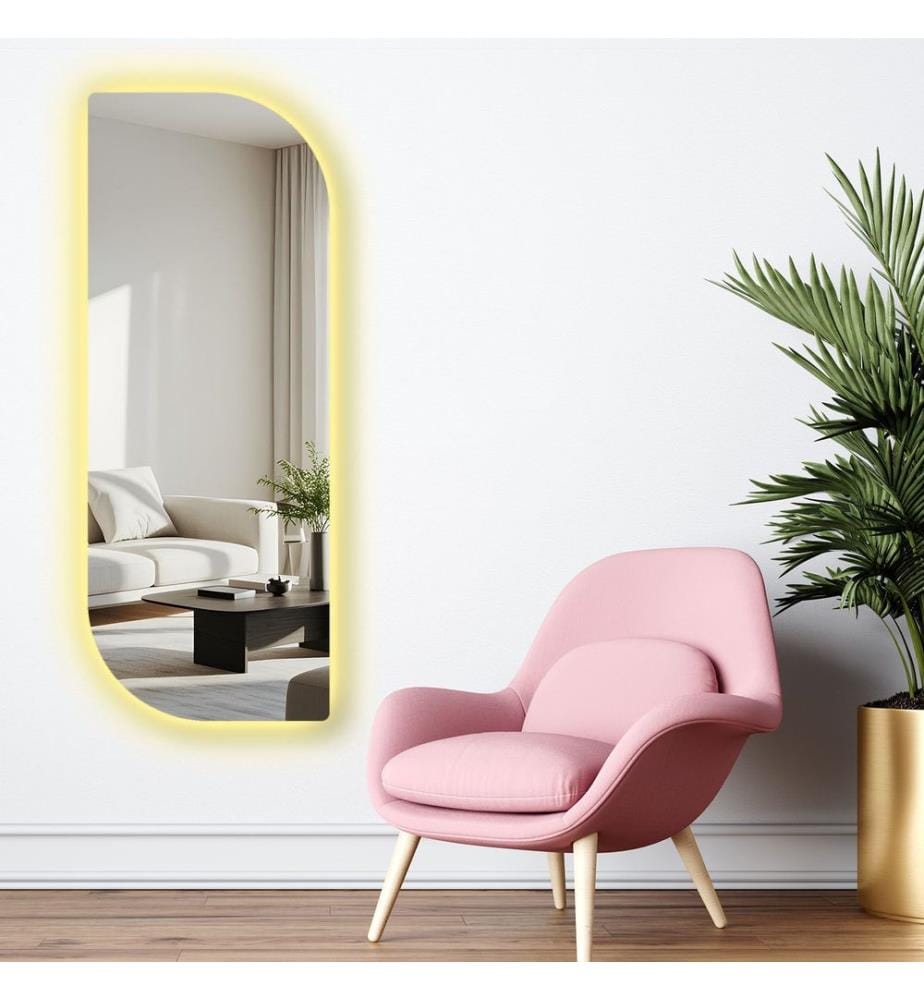 Miroir avec éclairage Led, Multicolore, MIRROR