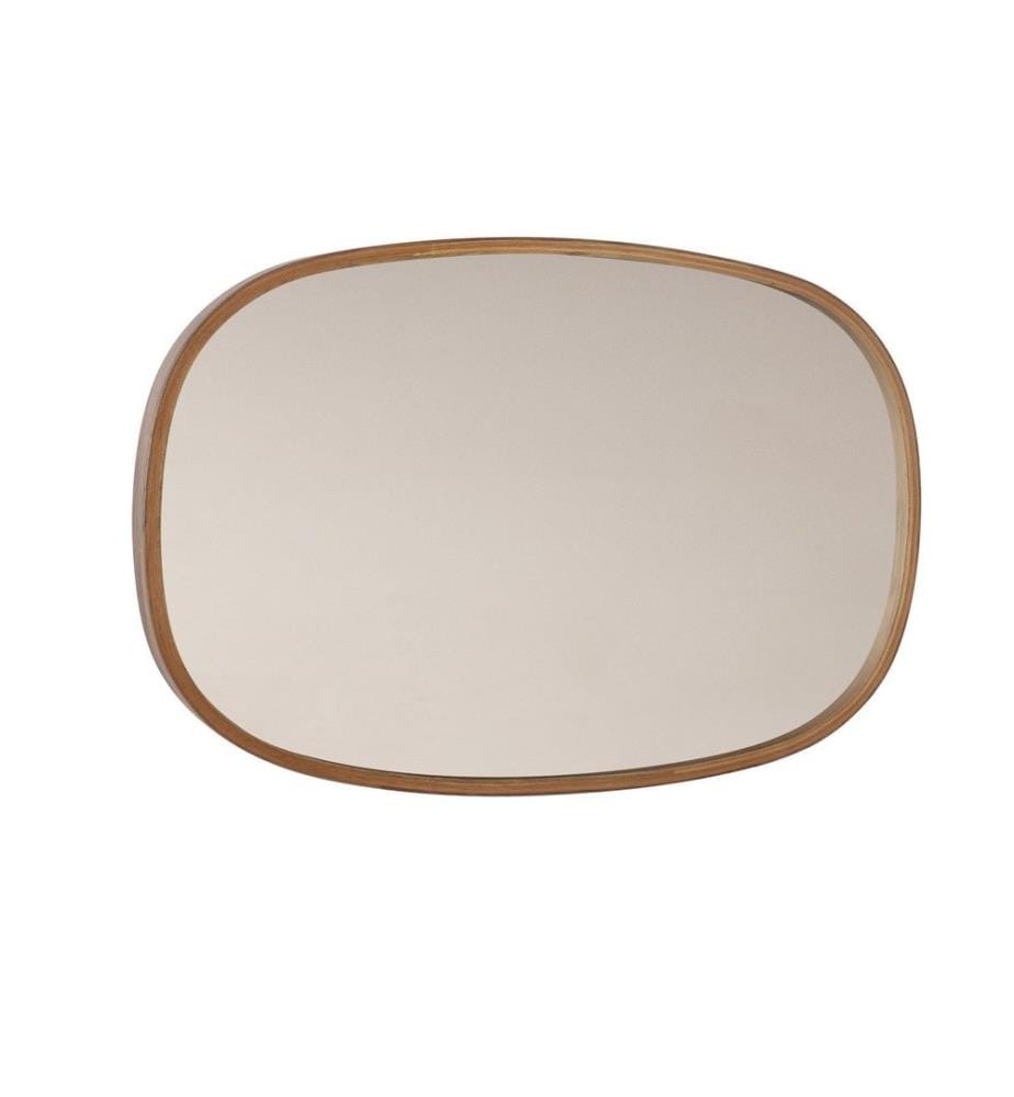 Specchio, noce, 100% legno massello di faggio