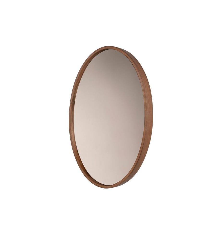 Specchio, noce, 100% legno massello di faggio