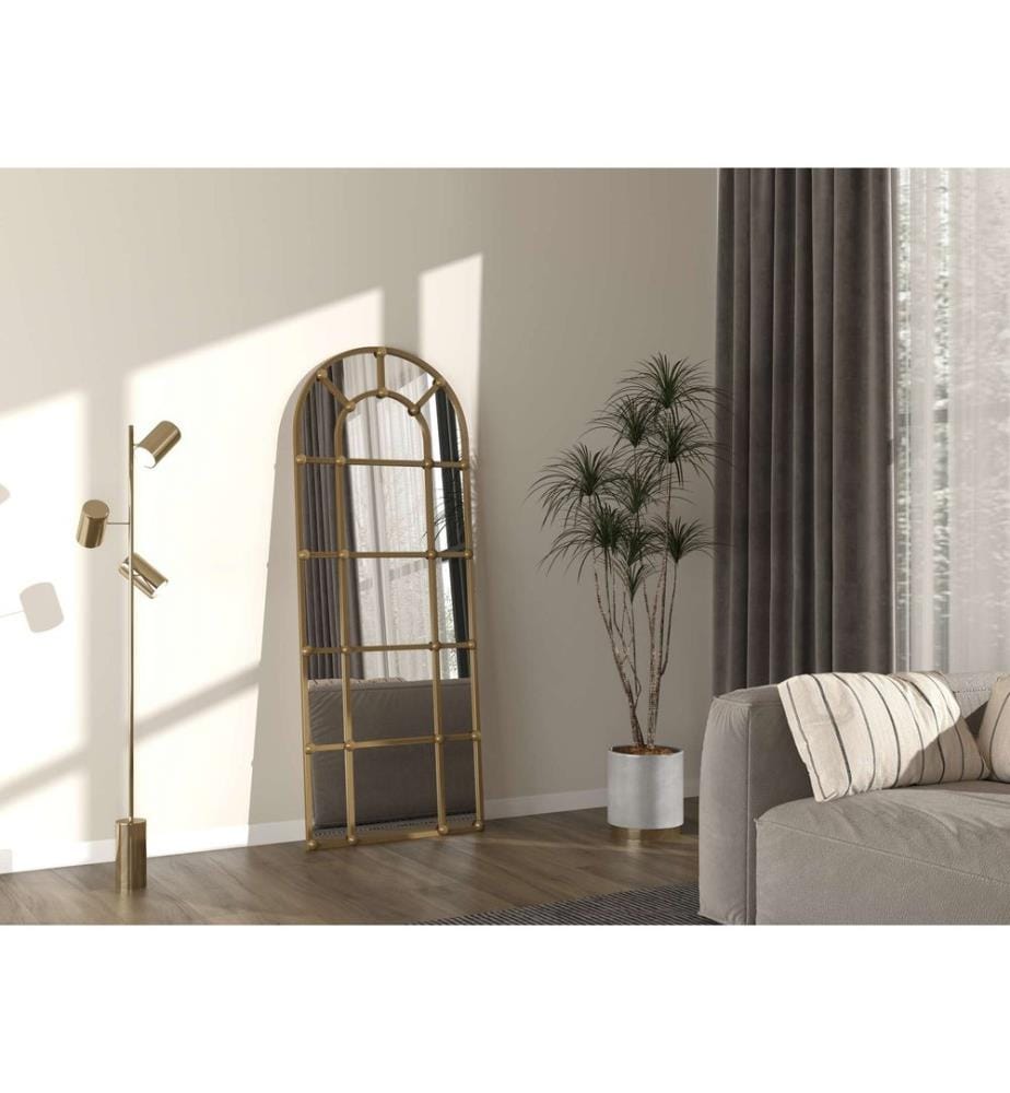 Standspiegel, Gold, 100% Metall