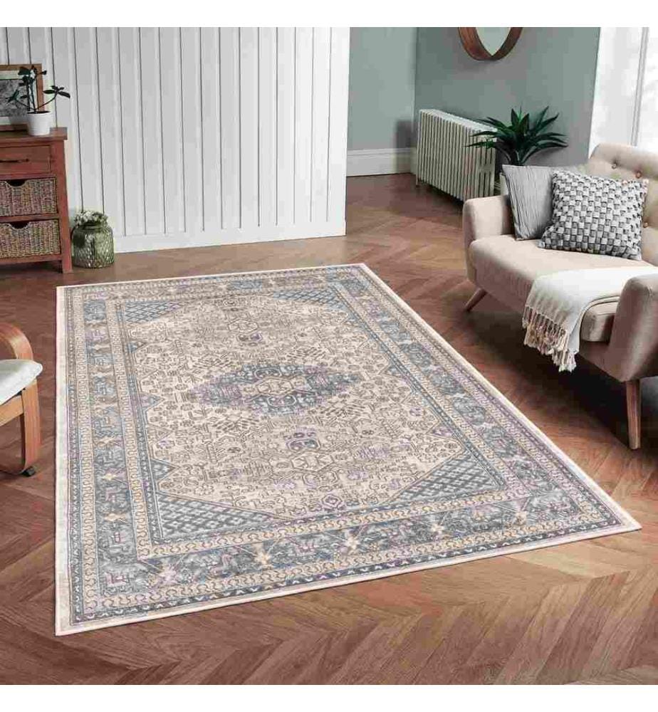 Carpet, Grey, 70% Cotton - 30% Chenille, 80 x 150 cm