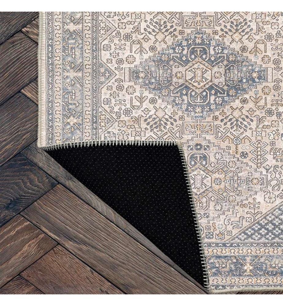 Carpet, Grey, 70% Cotton - 30% Chenille, 80 x 150 cm