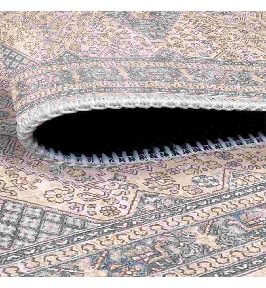 Carpet, Grey, 70% Cotton - 30% Chenille, 80 x 150 cm