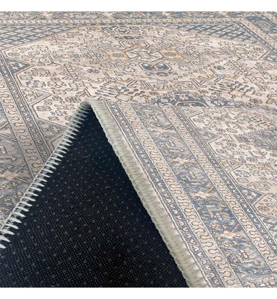 Tappeto, Grigio, 70% Cotone - 30% Ciniglia, 80 x 300 cm
