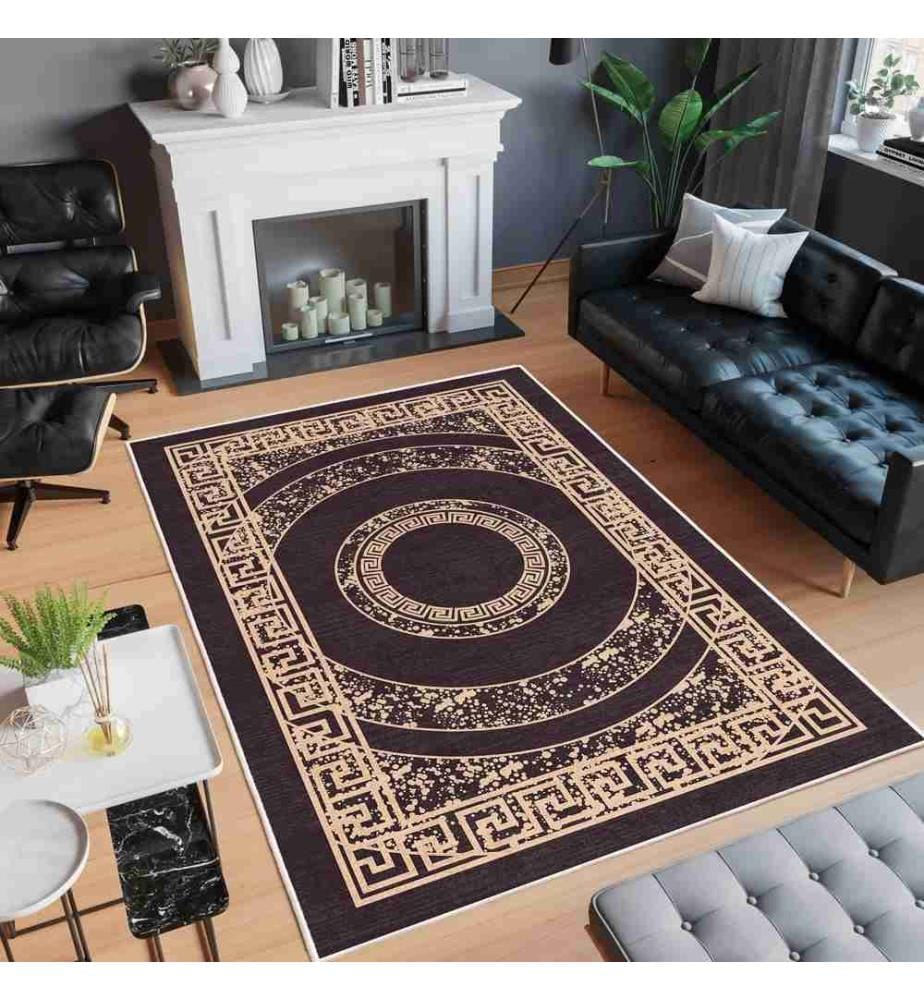 Tappeto, rosso chiaretto, 70% cotone - 30% ciniglia, 100 x 200 cm