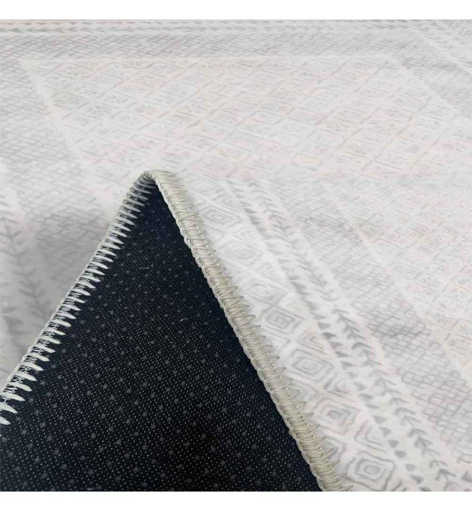 Tappeto, Grigio, 70% Cotone - 30% Ciniglia, 100 x 300 cm