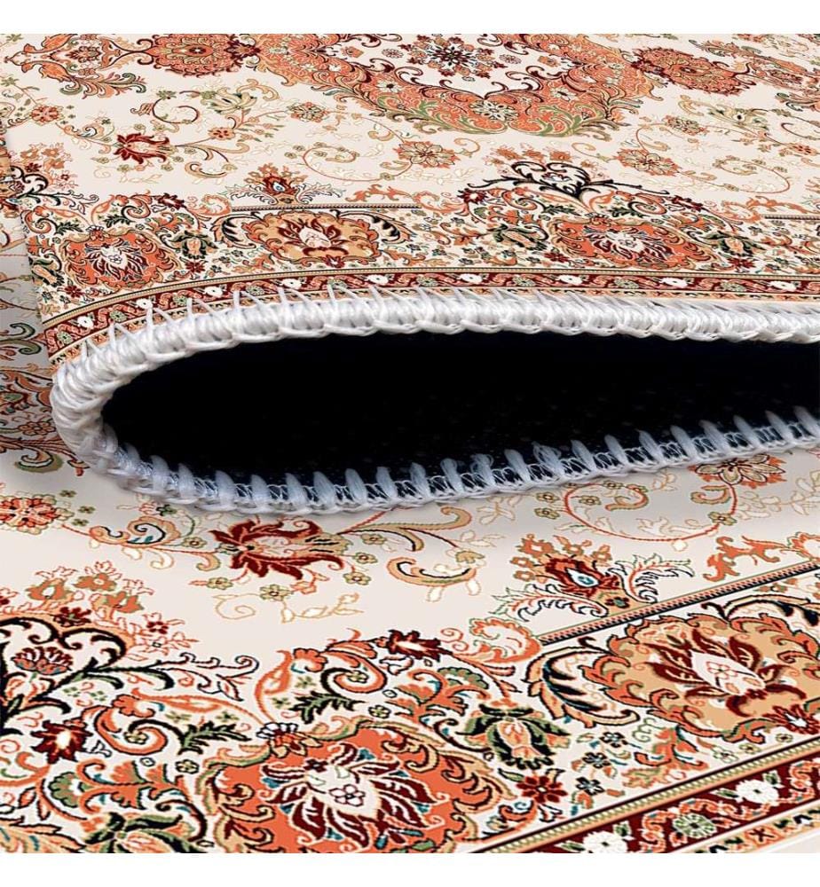 Tappeto, Arancione, 70% cotone - 30% ciniglia, 60 x 100 cm