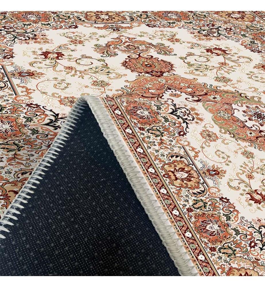 Tappeto, Arancione, 70% cotone - 30% ciniglia, 160 x 230 cm