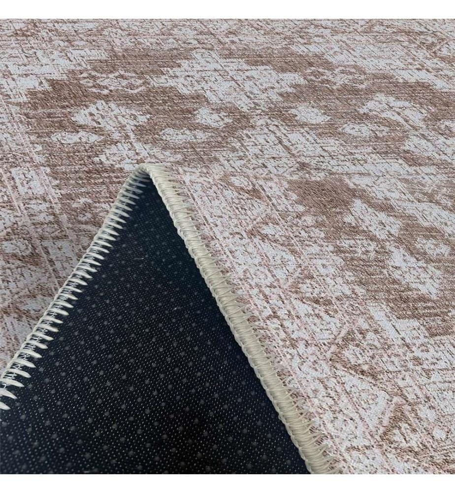 Tappeto, Marrone, 70% Cotone - 30% Ciniglia, 80 x 200 cm