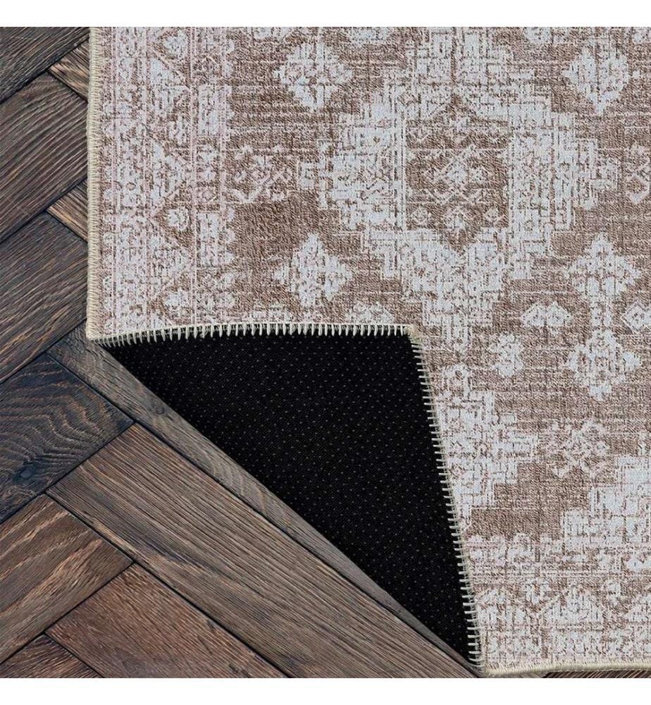 Tappeto, Marrone, 70% Cotone - 30% Ciniglia, 80 x 200 cm