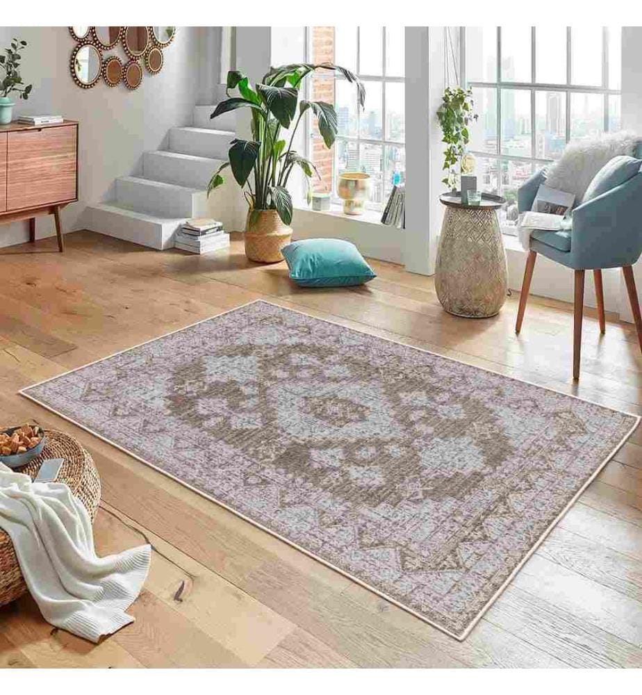 Tappeto, Marrone, 70% Cotone - 30% Ciniglia, 160 x 230 cm