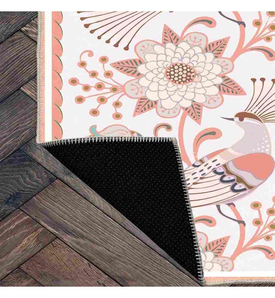Tappeto, Arancione, 70% cotone - 30% ciniglia, 100 x 200 cm