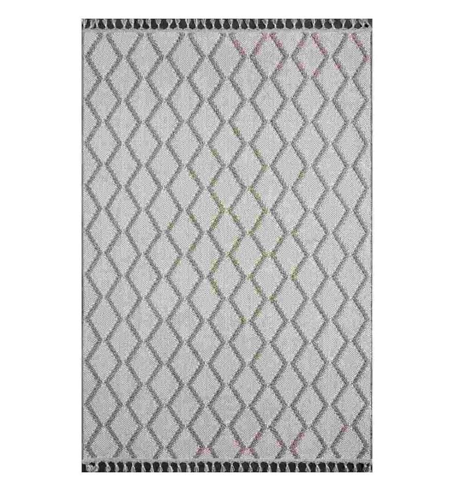 Flurteppich, Grau, 100% Polypropylen, 100 x 400 cm