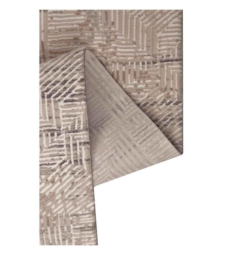 Tappeto da sala, Beige, 70% polipropilene - 30% poliestere, 100 x 300 cm