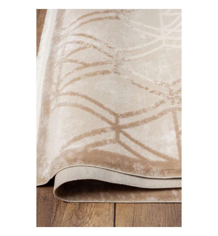 Tapis de salle, Beige, 100% Acyrlic, 120 x 250 cm
