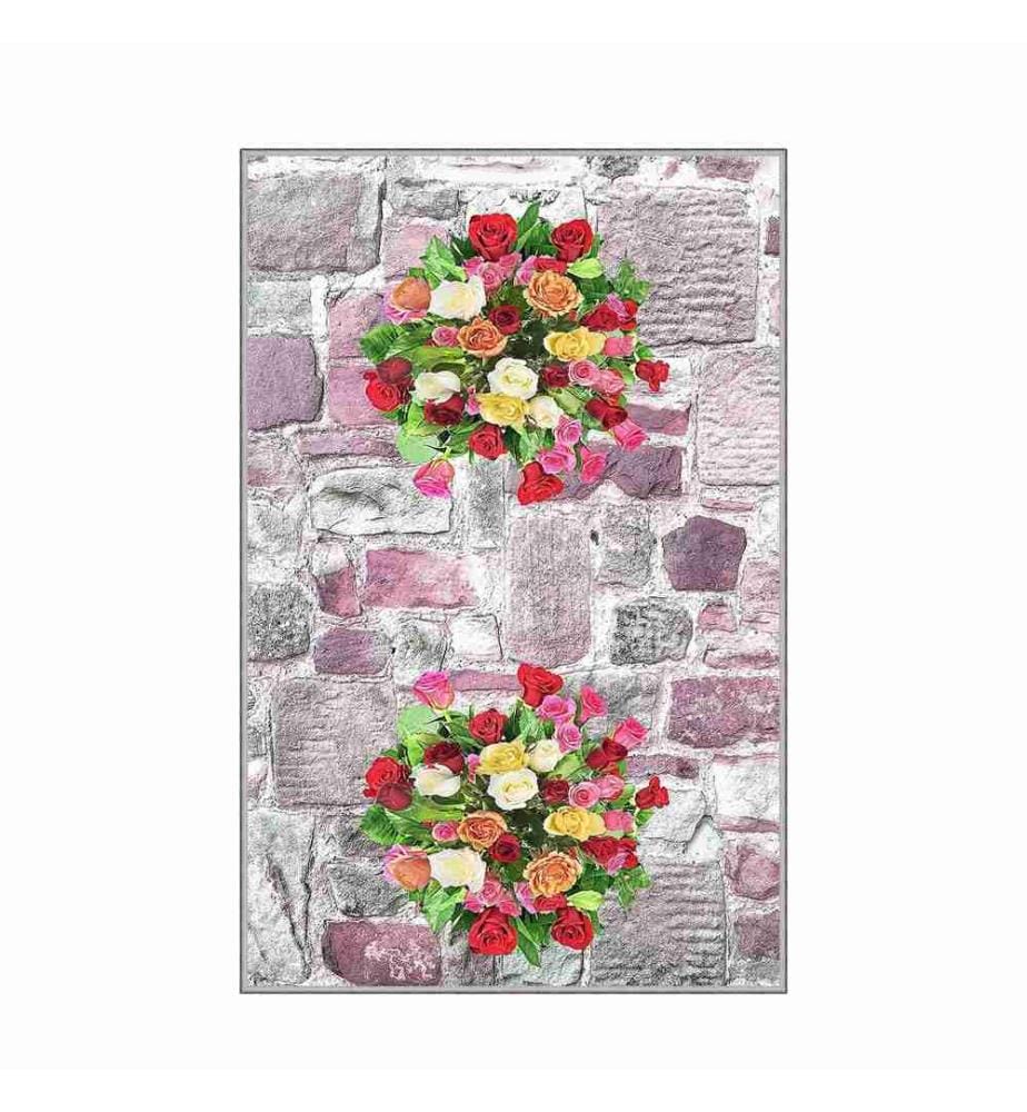 Teppich, Mehrfarbig, 100% Polyester, 140 x 220 cm