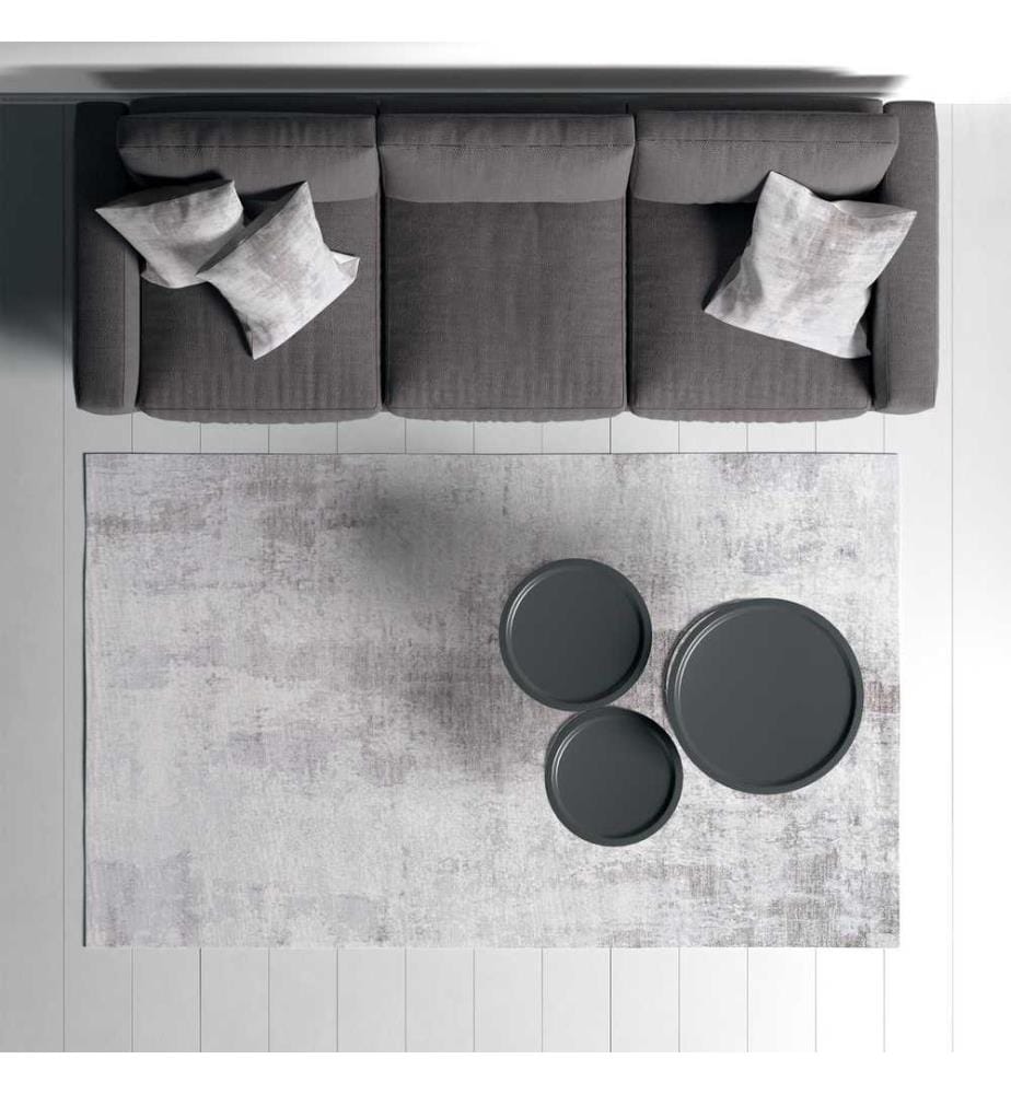 Tappeto, 180 x 280, , Grigio, 70% Cotone - 30% Poliestere, 1435 gr-m²,