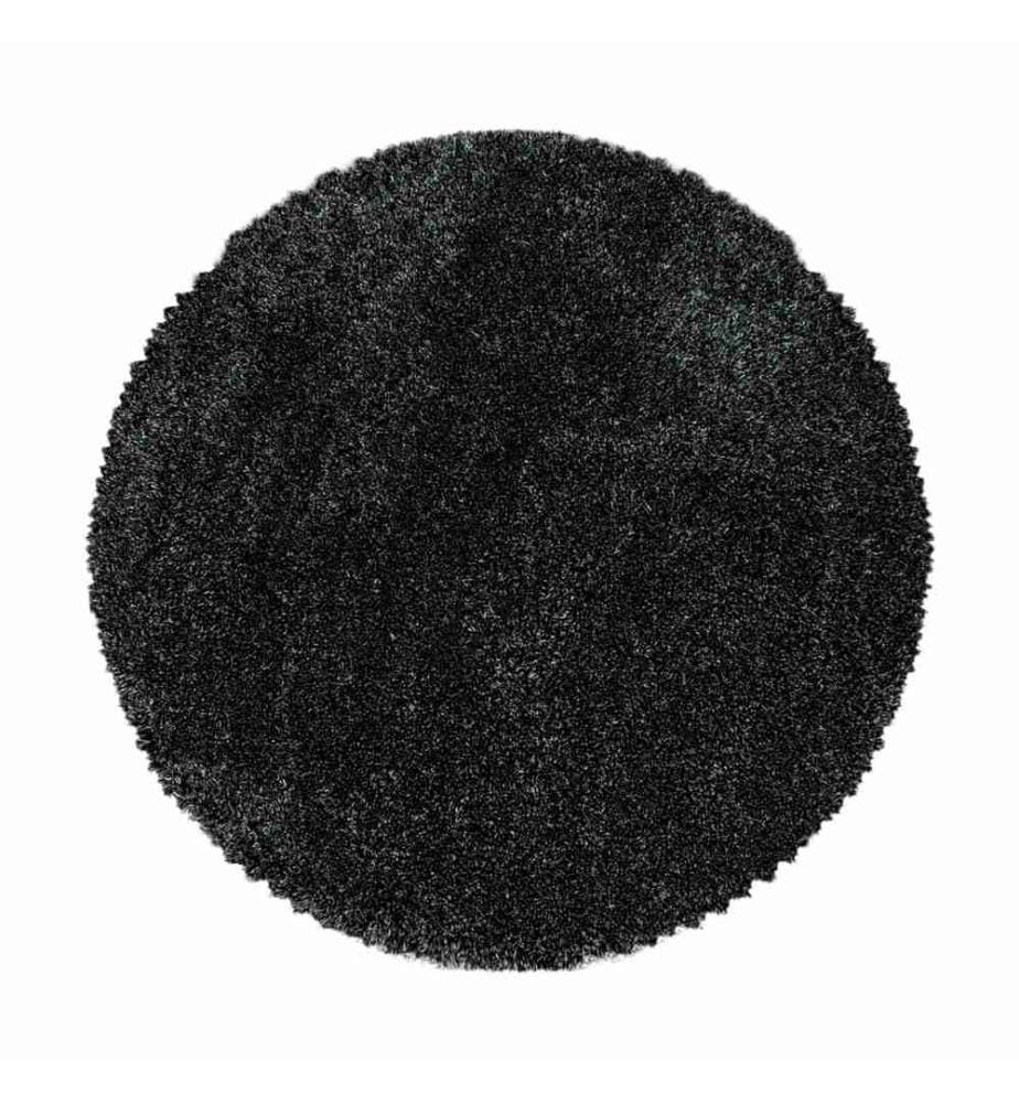 Tapis, Anthracite, 100% polyester, 120 x 120 cm
