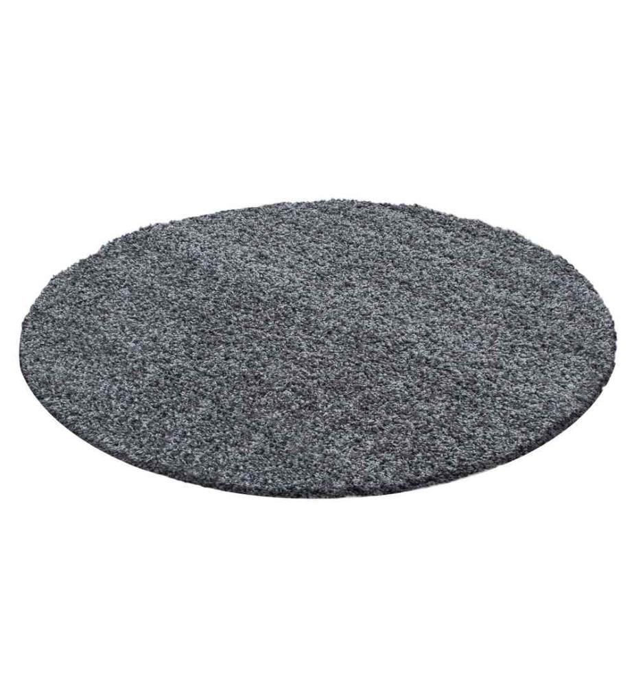 Tappeto, Grigio, 100% polipropilene, Diametro: 120 cm