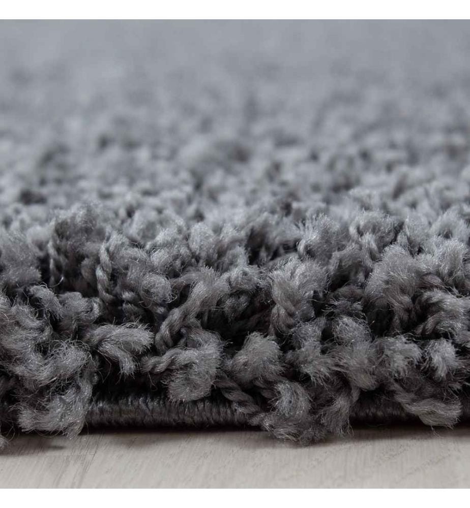 Tappeto, Grigio, 100% polipropilene, Diametro: 120 cm
