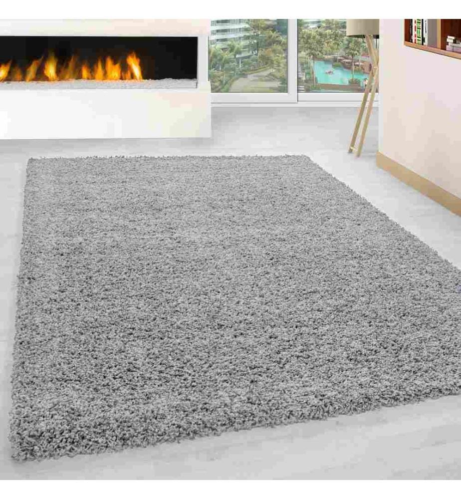 Tappeto, Grigio chiaro, 100% polipropilene, 140 x 200 cm
