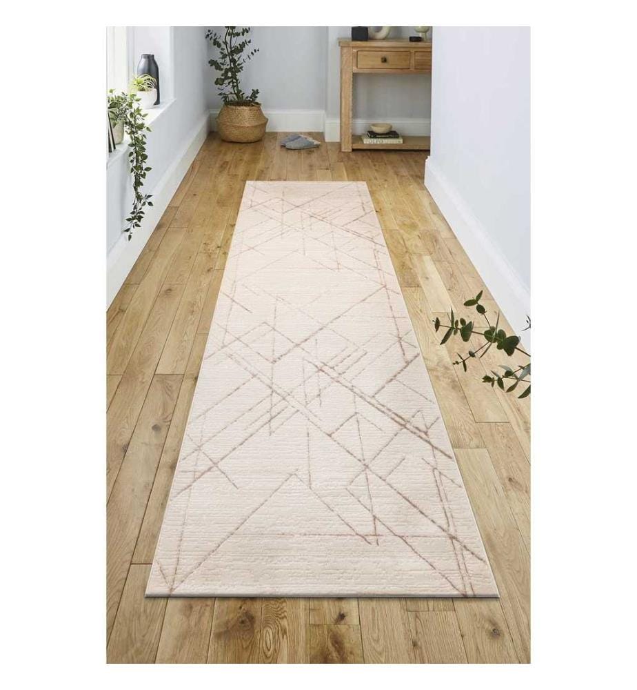 Tappeto, Beige, 100% poliestere, 100 x 200 cm