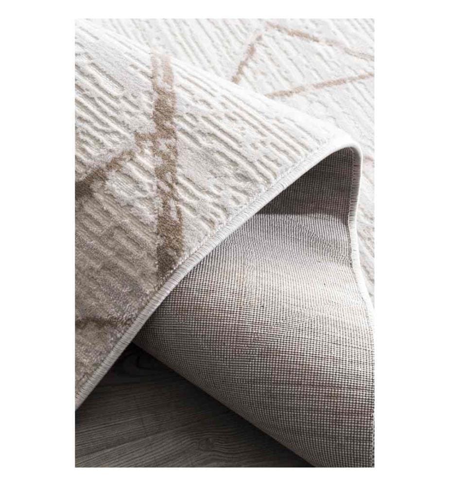 Tappeto, Beige, 100% poliestere, 100 x 200 cm