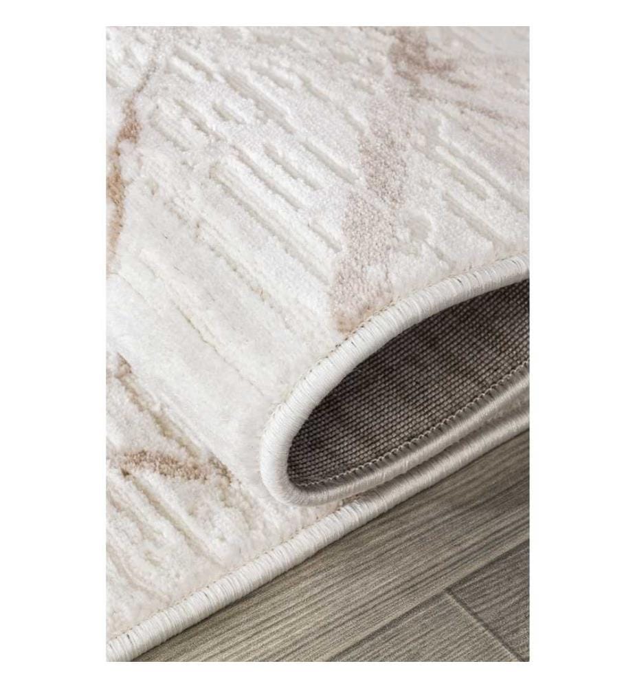 Tappeto, Beige, 100% poliestere, 100 x 200 cm