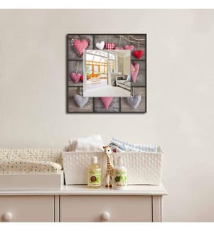Specchio decorativo, Multicolore, Specchio, Plexiglass,