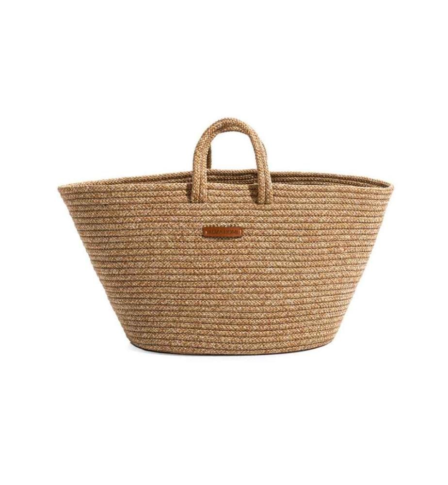 Sac décoratif, naturel, coton, fait main