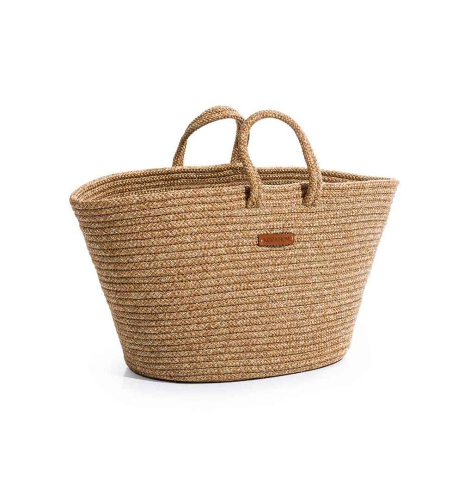 Sac décoratif, naturel, coton, fait main