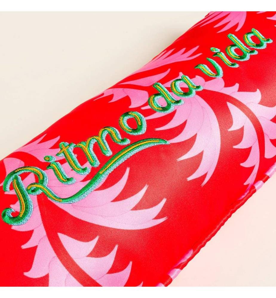 Coussin, rose, rouge, 100% POLYESTER