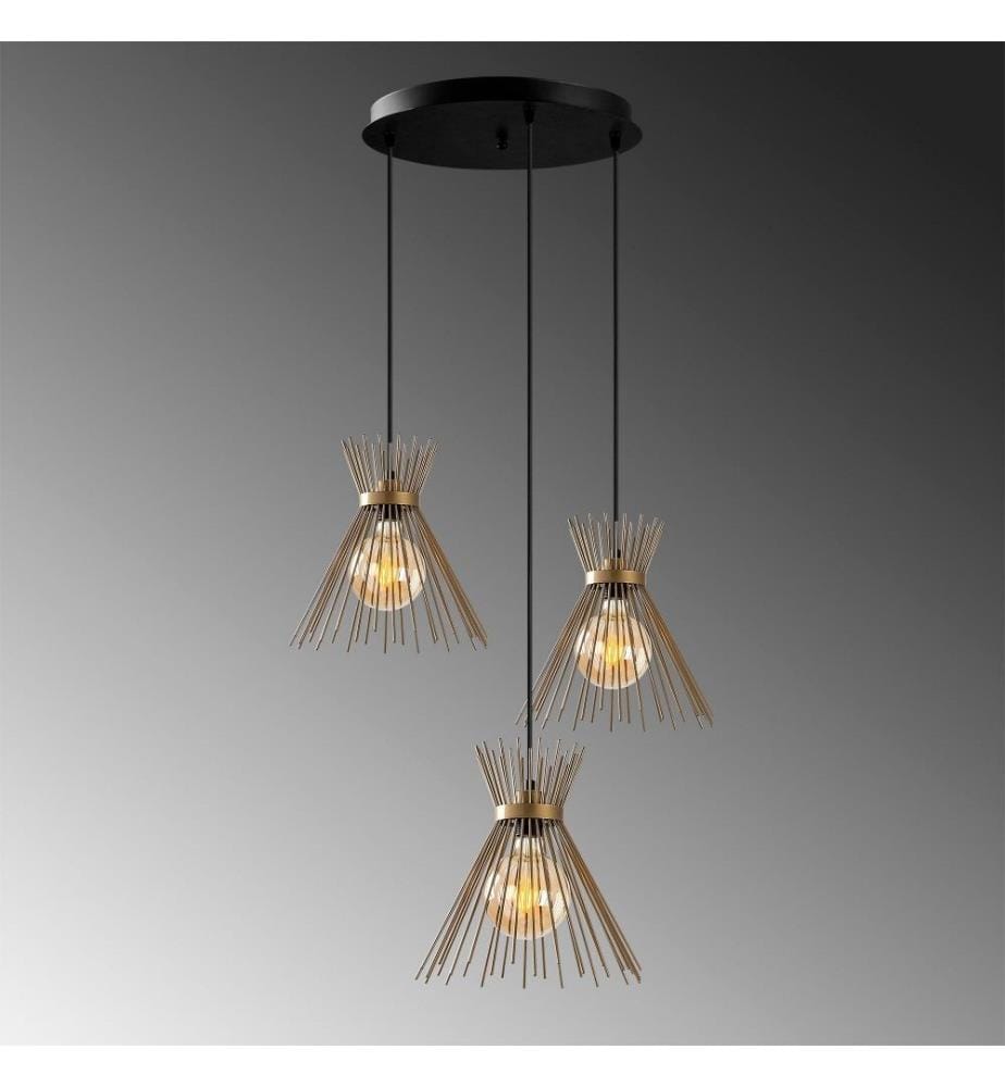 Lustre, or, corps en métal