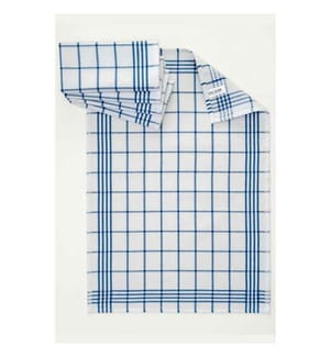 Set di asciugamani, 5 pezzi, blu, 100% cotone