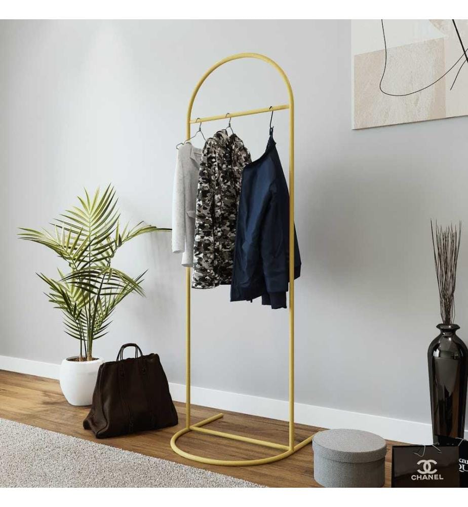 Wardrobe, Gold, Metal
